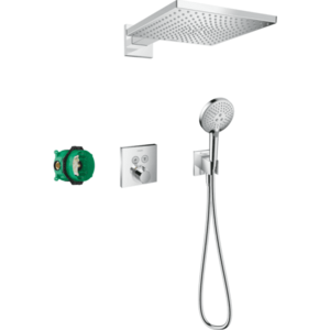 SISTEM DUS INCASTRAT RAINDANCE E 300 1JET, CU CAP DUS SHOWER SELECT RECTANGULAR imagine