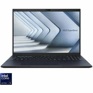 Laptop ASUS 16'' ExpertBook B3 B3604CMA, WUXGA, Procesor Intel® Core™ Ultra 5 125H (18M Cache, up to 4.50 GHz), 16GB DDR5, 512GB SSD, Intel Integrated Graphics, No OS, Star Black imagine