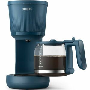 Cafetiera Philips HD7411/70 seria 3000, vas de 1.3L, sistem anti-picurare, filtru permanent, oprire automata, albastru imagine