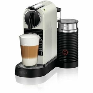 Espressor DeLonghi Nespresso, EN267.WAE, Filtru de cafea , capsule Citiz&Milk, cu spuma de lapte, 1260W, 19 bar, rezervor de apa 1 litru, Alb/Negru imagine