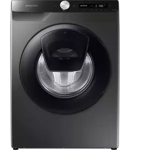 Masina de spalat rufe Samsung WW90T554DAX/S7, 9 kg, 1400 RPM, Clasa A, Add Wash, AI Control, Steam, Eco Bubble, Drum Clean, Motor Digital Inverter, Wifi, Inox imagine