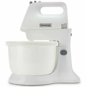 Mixer cu bol Kenwood Chefette Lite HMP32.A0WH, 450W, bol rotativ 3, 4L, 5 viteze+Pulse, alb imagine