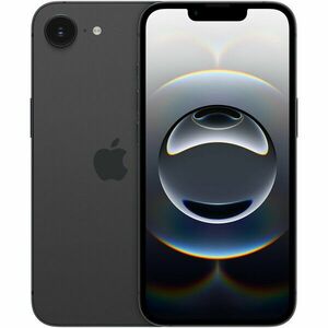 Telefon mobil Apple iPhone 16e, 128GB, 5G, Black imagine