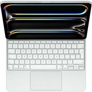 Tastatura Apple Magic pentru iPad Pro 13 (M4), Romanian, White imagine