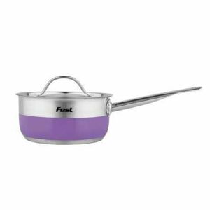 CRATITA INOX CU CAPAC 16CM 1.3L COOK FUN imagine