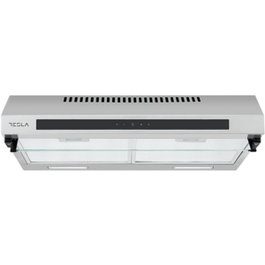 Hota traditionala Tesla DB601AXB, 3 trepte, 60cmTouch control, LED 2x2W, 2 motoare, inox/neg imagine