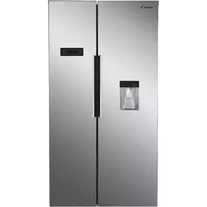 Side by Side Candy CHSBSO 6174XWD, No Frost, 529 l, H 177 cm, Clasa E, Dozator apa, inox imagine