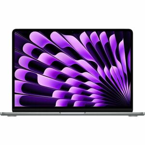 Laptop Apple 13.6'' MacBook Air 13 with Liquid Retina, Apple M3 chip (8-core CPU), 8GB, 256GB SSD, Apple M3 8-core GPU, macOS, Space Grey, INT keyboard, 2024 imagine