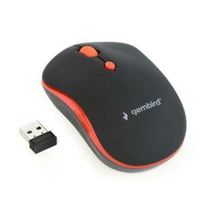 Mouse wireless optic Gembird MUSW-4B-03-R, 1600 DPI, nano Usb (Rosu/Negru) imagine