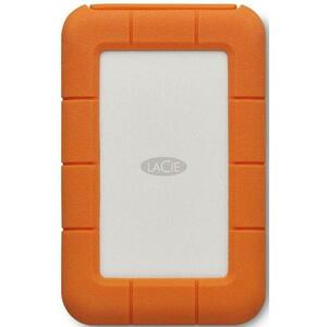 HDD Extern LaCie Rugged Secure, 2TB, USB 3.0, Rezistent la socuri (Portocaliu) imagine