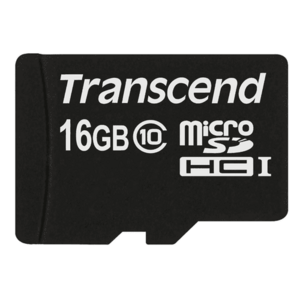 Card de memorie Transcend microSDHC, 16GB, Clasa 10 + Adaptor imagine