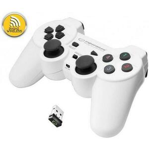 Controller Esperanza Gladiator EGG108W, Wireless, PC/PS3 (Alb) imagine