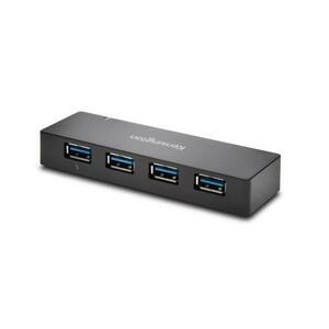 HUB USB KENSINGTON K39122EU, USB 3.0 x 4, alimentare retea 220 V (Negru) imagine