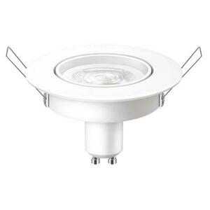 Bec LED spot Philips, GU10, 4.7W (50W), 345 lm, lumina alba calda (2700K), 9cm imagine