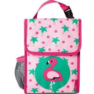 Saculet pentru pranz Skip Hop Zoo Flamingo (Roz/Verde) imagine