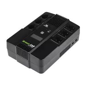 UPS Green Cell 360W 600VA AiO line-interactive USB RJ45 LCD display 6 Prize Schuko imagine