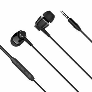 Casti in ear cu fir Kruger&Matz B1 cu microfon KMPB1, negru imagine