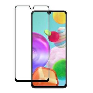 Folie Sticla Flexibila Wozinsky pentru Samsung Galaxy A41, Full Cover, 9H (Negru/Transparent) imagine