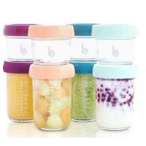 Set 8 boluri gradate Babymoov A004312, 100 ml/220 ml, Sticla imagine