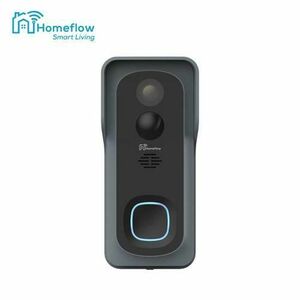 Sonerie inteligenta wireless cu monitorizare video Homeflow D-3001, Comunicare bidirectionala, Detectie miscare, Notificari, Modul sonerie interior inclus imagine