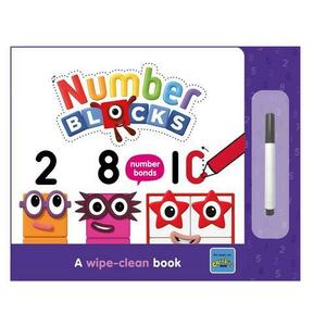 Carticica Scriu si sterg Numberblocks - Legaturi numerice imagine