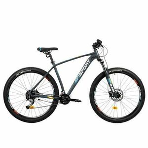 Bicicleta Mtb Afisport M5 - 29 Inch, L (Gri) imagine