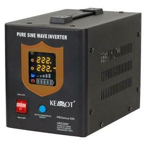 UPS Kemot URZ3405B Sinus Pur 500W 12V, pentru centrale termice (Negru) imagine