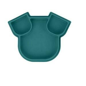 Tava anti-alunecare pentru mancare Babymoov A005207, Forma de Catelus (Verde) imagine