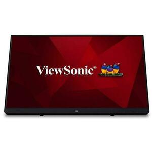 Monitor IPS LED ViewSonic 21.5inch TD2230, Full HD (1920 x 1080), VGA, HDMI, DisplayPort, USB 3.0, Touchscreen, Boxe (Negru) imagine