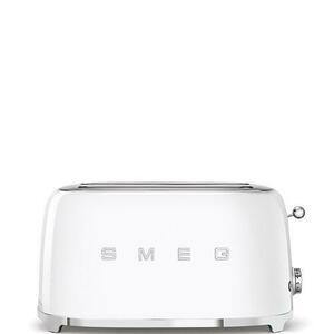 Prajitor de paine Smeg TSF02WHEU, 1500W, 6 trepte (Alb) imagine