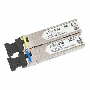 Set de 2 module SFP, S-35LC20D, S-53LC20D, Mikrotik imagine