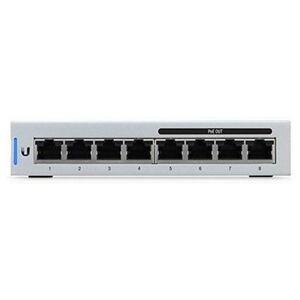 Switch Ubiquiti US-8-60W-5, Gigabit, 8 Porturi, PoE, Set 5 Bucati imagine