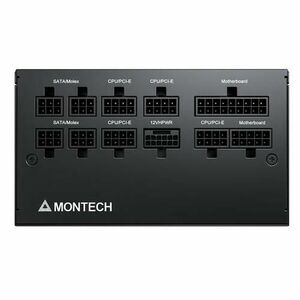 Sursa Montech CENTURY G5, 750W, ATX3.0, PCIe 5.0, 80Plus Gold, Modulara, Negru imagine