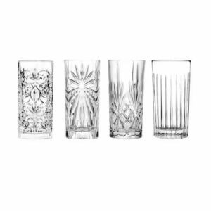 Set 4 pahare Mixology Long Drink HB, RCR Crystal imagine