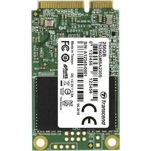 SSD Transcend MSA230S, 256GB, SATA3, mSATA 3D NAND imagine