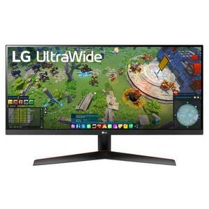 Monitor IPS LED LG 29inch 29WP60G-B, UW-FHD (2560 x 1080), HDMI, DisplayPort, 75 Hz, 1 ms (Negru) imagine