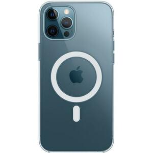 Protectie Spate Apple MHLN3ZM/A pentru Apple iPhone 12 Pro Max, Policarbonat (Transparent) imagine