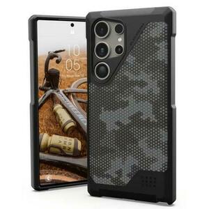 Husa Protectie Spate UAG Metropolis LT Micro Hex Camo Magsafe Samsung Galaxy S24 Ultra (Negru) imagine