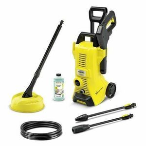 Aparat de spalat cu presiune Karcher K 3 Power Control Home, 120 bari, 1600 W + Detergent Patio & Deck 0.5 l (Negru/Galben) imagine