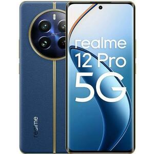 Telefon Mobil Realme 12 Pro, Procesor Qualcomm SM6450 Snapdragon 6 Gen 1 Octa-Core, AMOLED 6.7inch, 12GB RAM, 256GB Flash, Camera Tripla 50 + 32 + 8 MP, Wi-Fi, 5G, Dual SIM, Android (Albastru) imagine