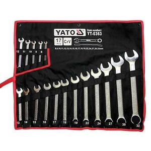 Set Chei Yato YT-0363 Satinate 8-32mm, 17 piese imagine