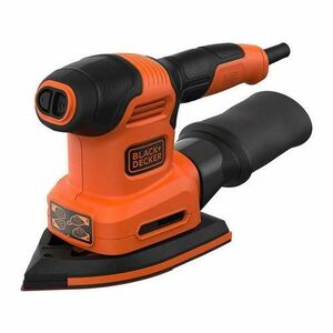 Slefuitor cu excentric, Black & Decker, talpa triunghiulara, 200 W, turatie 12000 rpm imagine