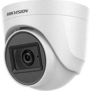 Camera supraveghere video Turret 5MP Audio Indoor Hikvision DS-2CE76H0T- ITPFS(2.8MM), 5MP, lentila fixa 2.8 mm, Smart IR 20 m imagine