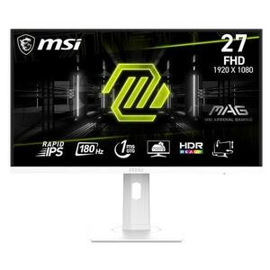 Monitor Gaming Rapid IPS LED MSI MAG 27inch 274PFW, Full HD (1920 x 1080), HDMI, DisplayPort, Pivot, 180 Hz, 1 ms (Alb) imagine