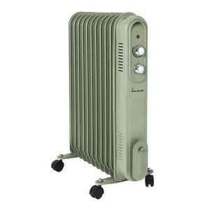 Calorifer electric cu ulei Fram FOH-YR11GR, 11 elementi, 2500 W, 3 setari de temperatura, Termostat ajustabil, Protectie supraincalzire (Verde) imagine