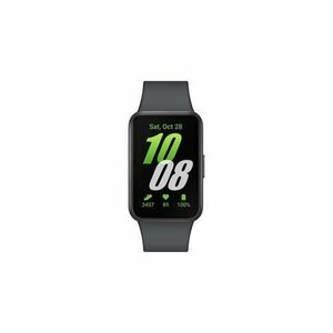 Bratara fitness Samsung Galaxy Fit 3, ecran AMOLED 1.6inch, Bluetooth 5.3, bratara silicon (Negru/Gri) imagine