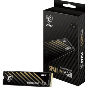 SSD MSI Spatium M460 1TB PCIe 4 x4 NVMe M.2 2280 imagine