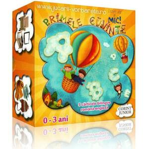 Joc Corint Primele cuvinte RO-EN JUN918, 0 - 3 ani (Multicolor) imagine