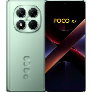 Telefon Mobil Poco X7, Procesor Octa-Core Mediatek Dimensity 7300 Ultra, AMOLED touchscreen 6.67inch, 8GB RAM, 256GB Flash, Camera Tripla 50+8+2MP, Wi-Fi, 5G, Dual Sim, Android (Verde) imagine