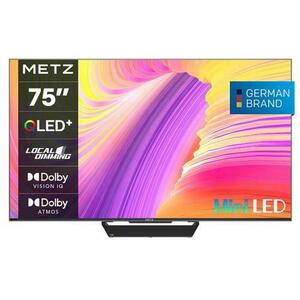 Televizor MiniLED Metz 190 cm (75inch) 75MNE9000, Ultra HD 4K, Smart TV, Google TV, WiFi, CI+ imagine